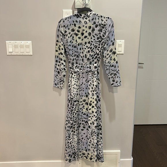 Bella Dahl Maxi Shirt Dress Ink Dots - Picture 7 of 12